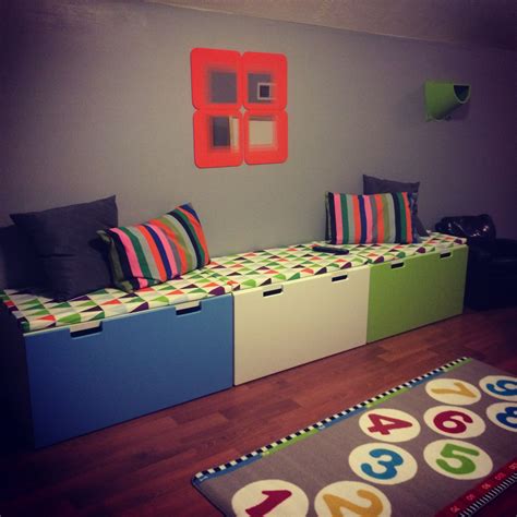 Pin by Carol Hernandez on Kids playroom | Ikea playroom, Playroom storage, Board game room