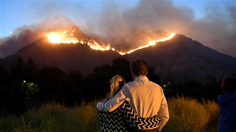 California wildfires rage, north and south, killing at least nine and ...