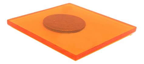 Orange Transparent Acrylic for Laser Cutting – MakerStock