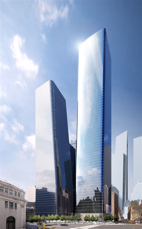 SOM reveals images of Manhattan West skyscrapers in NYC | Manhattan, Architecture and Skyscrapers