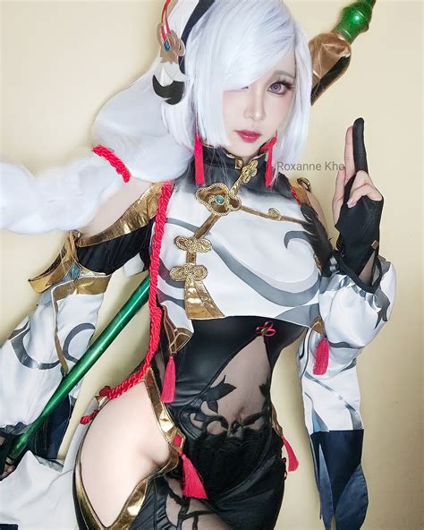 SHENHE Cosplay trial by Roxanne Kho : r/Genshin_Impact