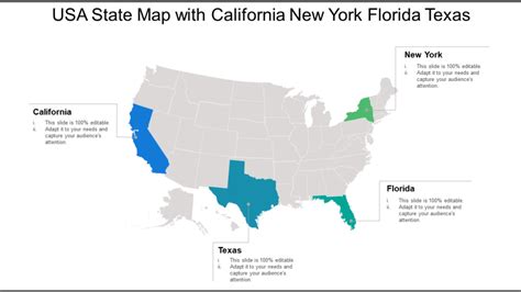 Editable Us Map