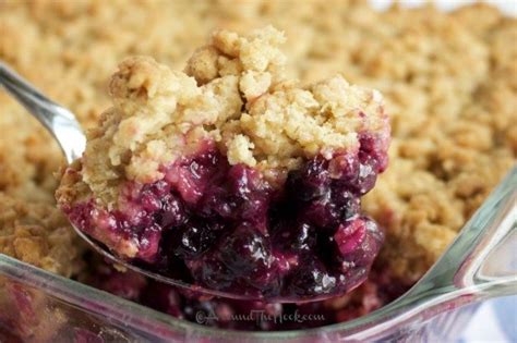 Easy Saskatoon Berry Crisp (Easy To Make!)- Around The Nook | Recipe ...