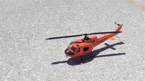 Huey 450 RC scale helicopter - YouTube