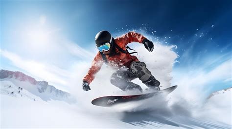 Premium AI Image | Snowboard tricks