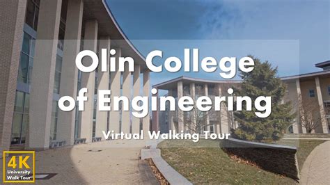 Olin College of Engineering - Virtual Walking Tour [4k 60fps] - YouTube