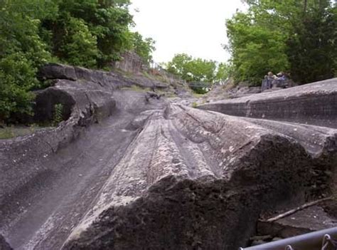 Kelley's Island Glacial Grooves – Kelleys Island, Ohio - Atlas Obscura