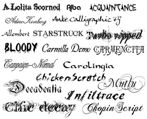 Cool Font Styles for Creative Projects