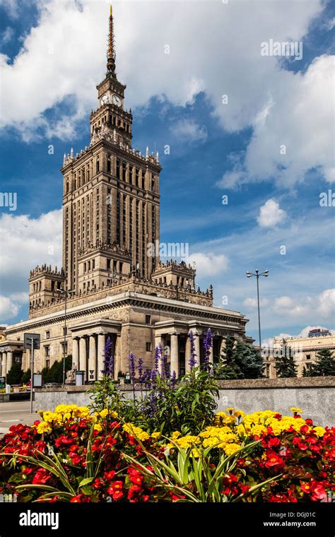 The Palace of Culture and Science in Warsaw Stock Photo - Alamy