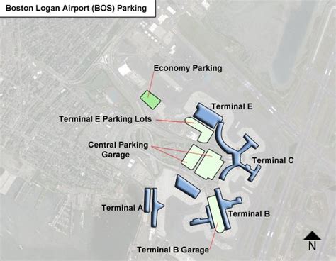 Boston Logan Airport Parking | BOS Airport Long Term Parking Rates & Map