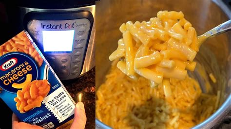 Instant Pot Kraft Mac And Cheese - How To Cook Boxed Macaroni And Cheese In The Instant Pot ...