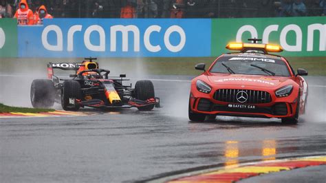 Formula 1 Belgian Grand Prix As it happened - Poor weather forces race ...