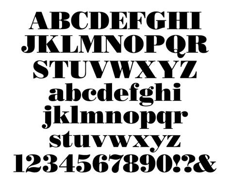 Poster Bodoni | DAYLIGHT FONTS