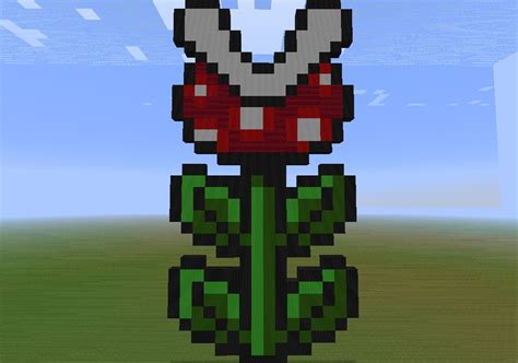 *Mario Flower Pixel Art* Minecraft Map