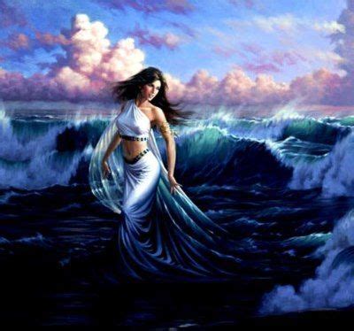 Magick 101: Yemọja (Yemayá) The Mother Goddess Of Water - Laughing Socrates | Mother goddess ...