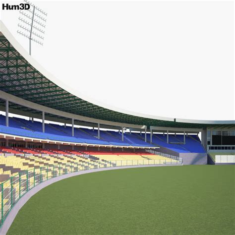 M.Chinnaswamy Stadium 3D model - Architecture on Hum3D