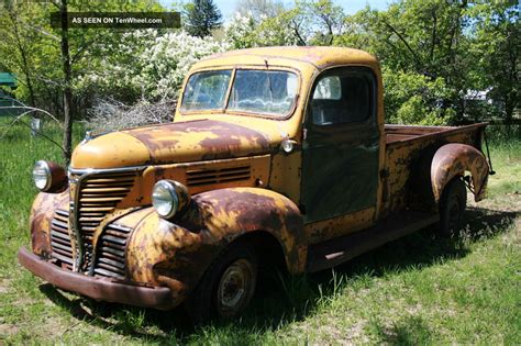 1941 Plymouth Pt - 125 Truck Vintage, Rare Plymouth