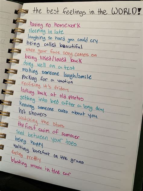 10 Inspiring List Ideas for Your Journal