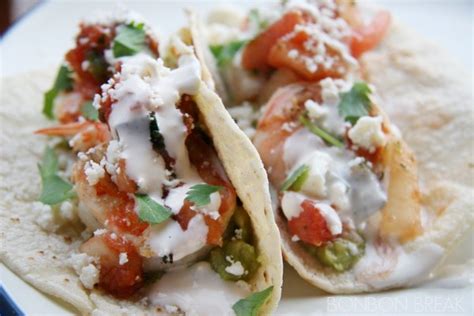 Cilantro Lime Shrimp Tacos with #ShrimpShowdown - BonBon Break