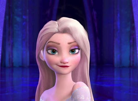 Elsa with different hair