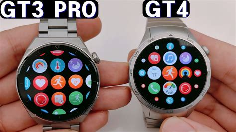 Huawei GT4 VS GT3 PRO #huawei #huaweiwatchgt4 - YouTube