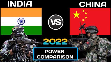 India vs China Military Power Comparison 2022 | China vs India military ...
