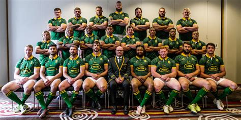 Springboks v All Blacks | Official team photo: RG Snyman is a BEAST