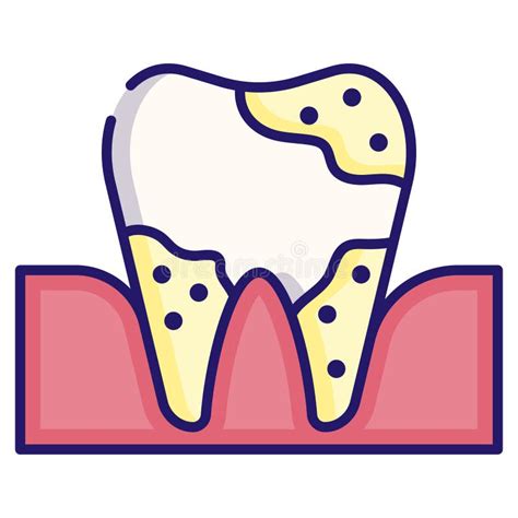 Plaque On Teeth Clipart