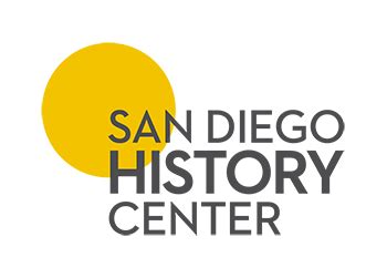 SDHC_Logo_Gray - San Diego History Center | San Diego, CA | Our City, Our Story