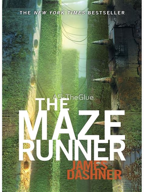 "The Maze Runner Book Cover 2" Poster for Sale by A5-TheGlue | Redbubble