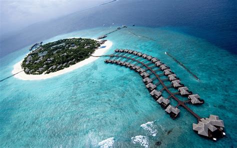 Gan Island Resort And Addu City Maldives Indonesia Arabian Sea View ...