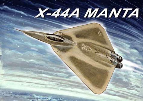 Lockheed X-44A "Manta" Stealth Fighter Concept by Sharkit - Fantastic Plastic Models