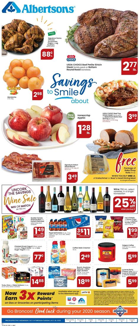 Albertsons Weekly Ads & Special Buys from October 14