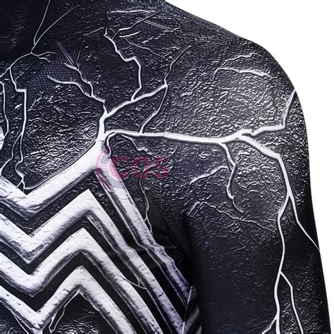 The Amazing Spiderman Cosplay Suit Venom Symbiote Cosplay Costume ...