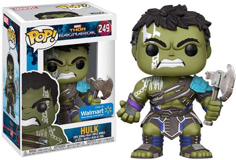 Funko Marvel Thor Ragnarok Funko POP Marvel Hulk Exclusive Vinyl Bobble Head 249 - ToyWiz