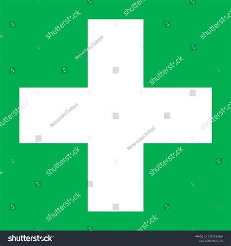 Safety Sign First Aid Stock Illustration 2197180187 | Shutterstock