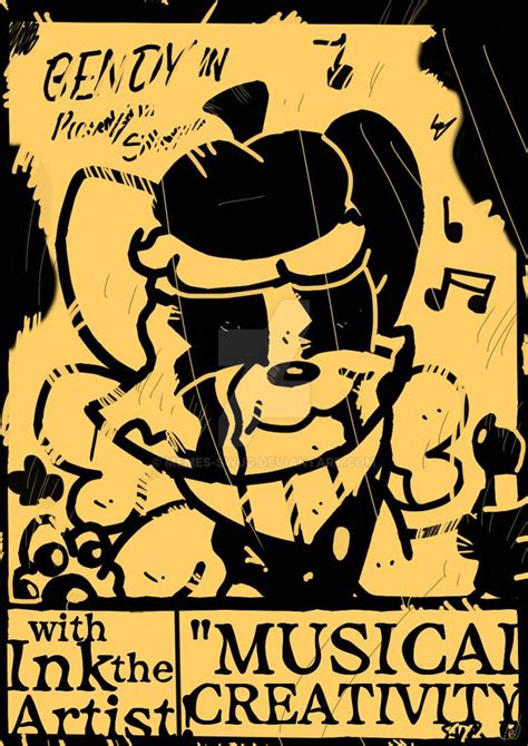 Ink the artist//Fanmade batim poster by Memes-swug on DeviantArt