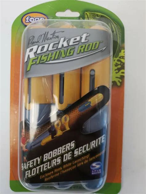 SPIN MASTER FOGO Rocket Fishing Rod Safety Bobbers $18.99 - PicClick