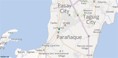 Paranaque Map - Philippines