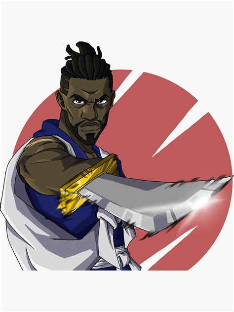 "Yasuke fanart" Sticker for Sale by Fushina | Redbubble