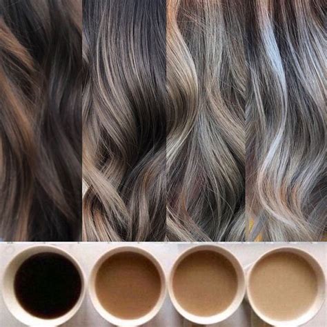 Coffee colored hair | Nhuộm, Tóc nhuộm, Tóc nhuộm màu