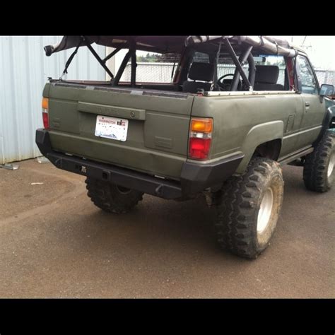 1984-1989 Toyota 4Runner Rear Offroad Bumper Brackets with Incorporated ...