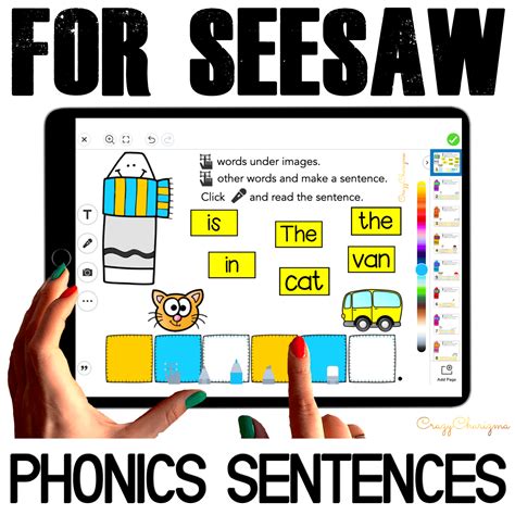 Seesaw Activities Phonics Sentences