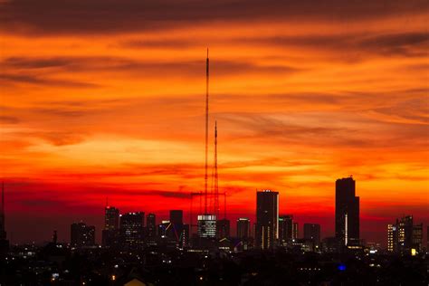 Free stock photo of #cityscape #paxels #sunse #jakarta