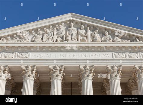 US Supreme Court building - Washington, DC USA Stock Photo - Alamy