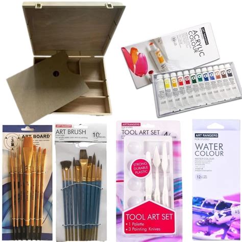 Artist wooden box paint set | Shop Today. Get it Tomorrow! | takealot.com