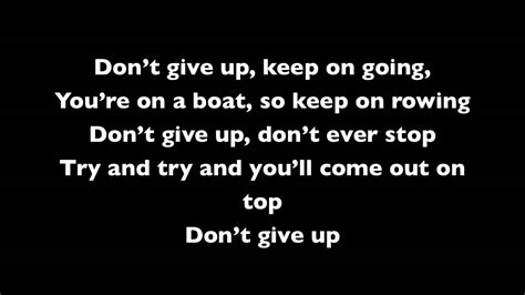 Bruno Mars - Don't Give Up (Sesame Street) Lyrics - YouTube