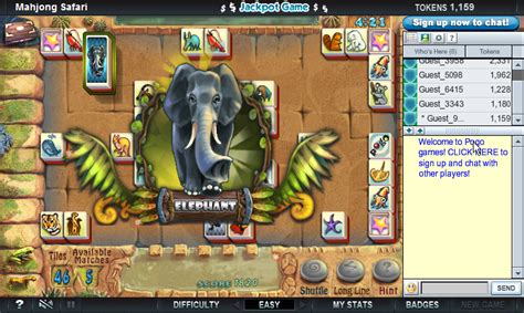 Mahjong Safari Screenshots for Browser - MobyGames