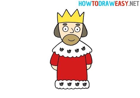 How to Draw a King | Easy drawings, King drawing, Elementary drawing