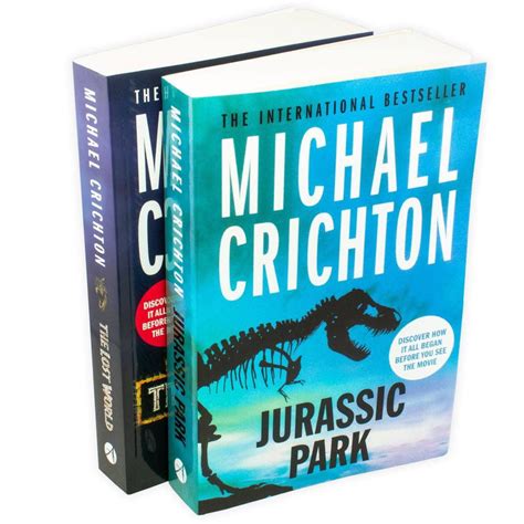 Jurassic Park & The Lost World 2 Books Collection Set — Books2Door